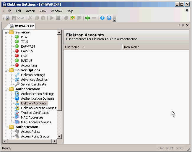 Elektron 메인 화면 1