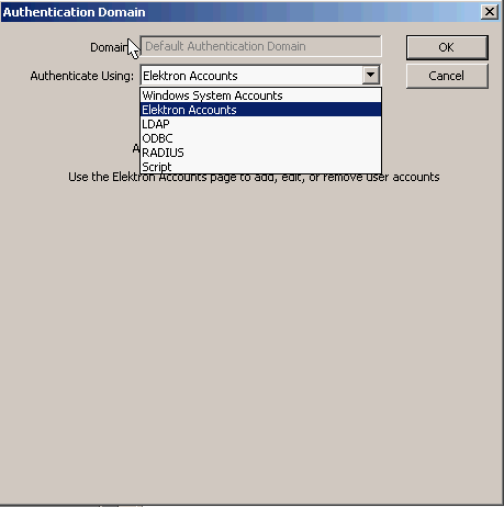 인증 도메인 설정